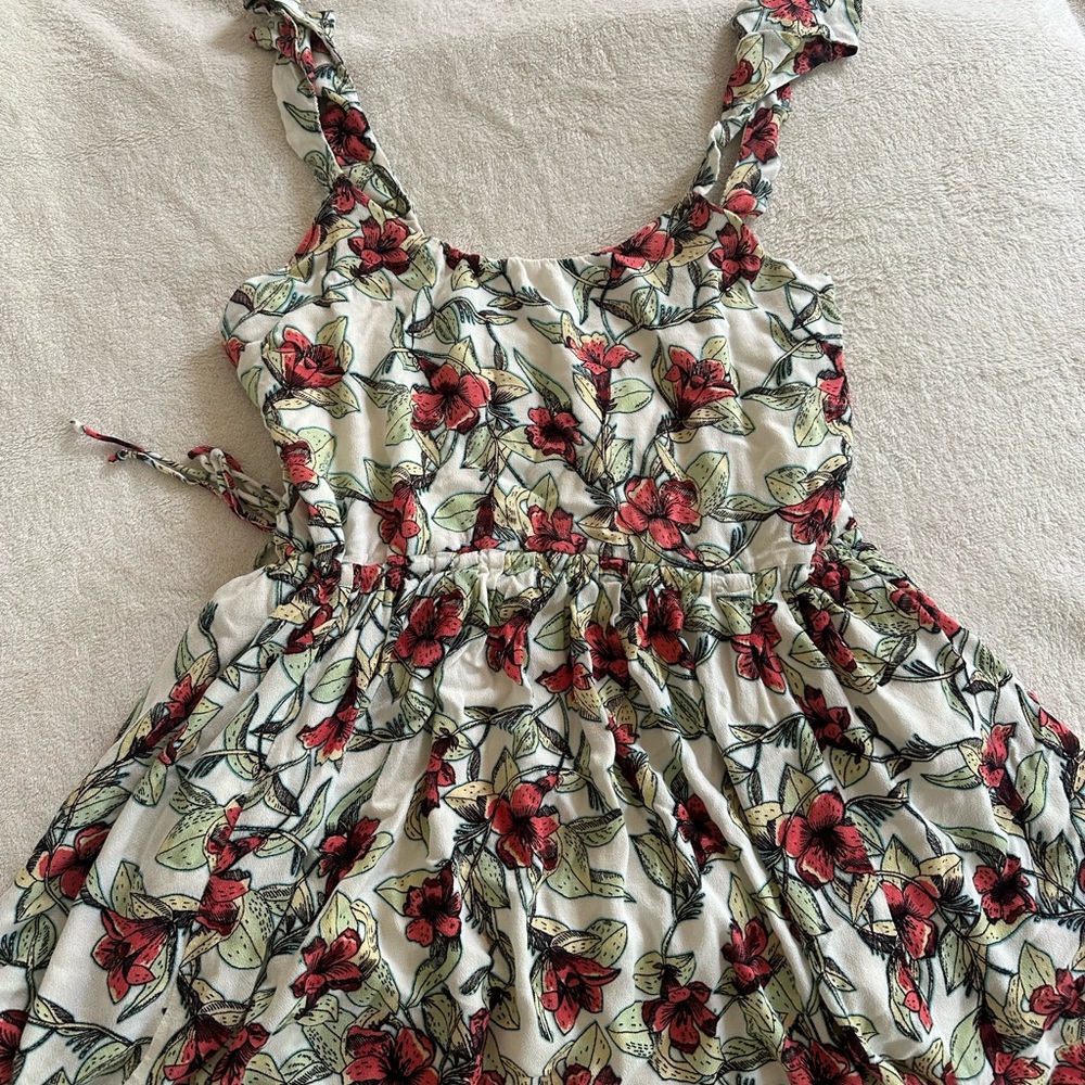 Free People floral tank top